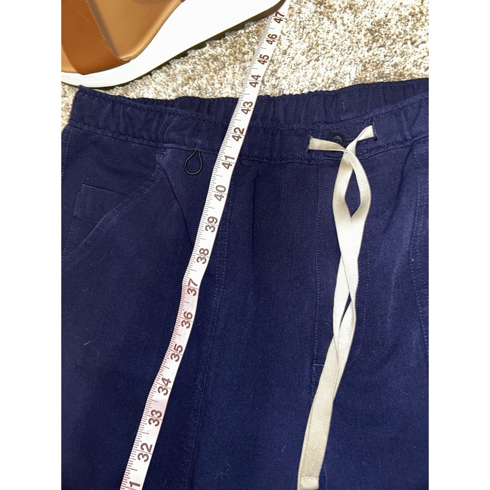 Men's Figs Navy Blue Technical Collection Scrub Pants L Healthcare Nursing - Picture 5 of 6